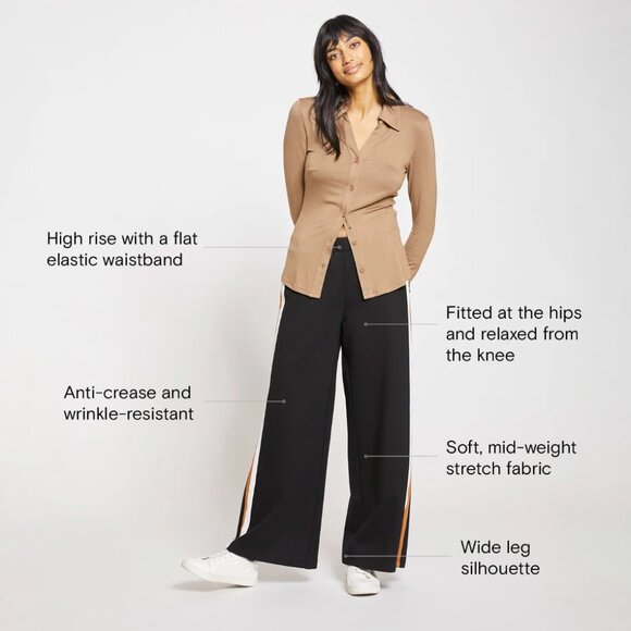 PLUS - Universal Standard "Stephanie" Wide Leg Pant - Picture 5 of 6